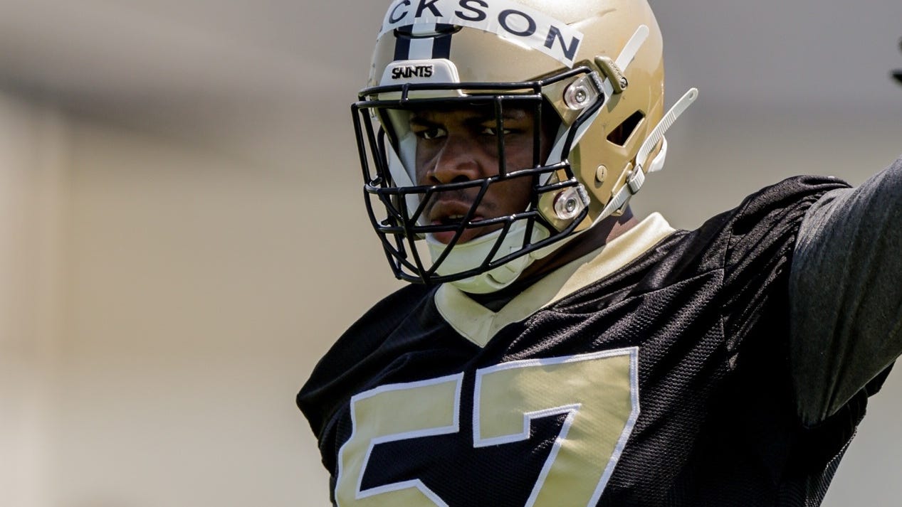 Saints rookie Jordan Jackson says he's bulked up ahead of training camp