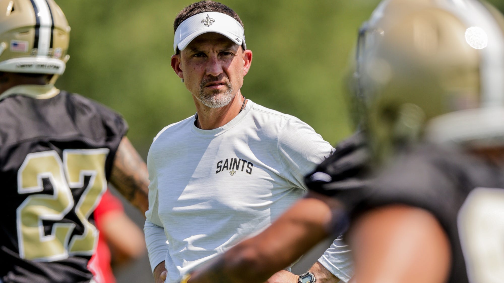 Saints OTA observations: Jameis Winston returns with knee brace, some key absences