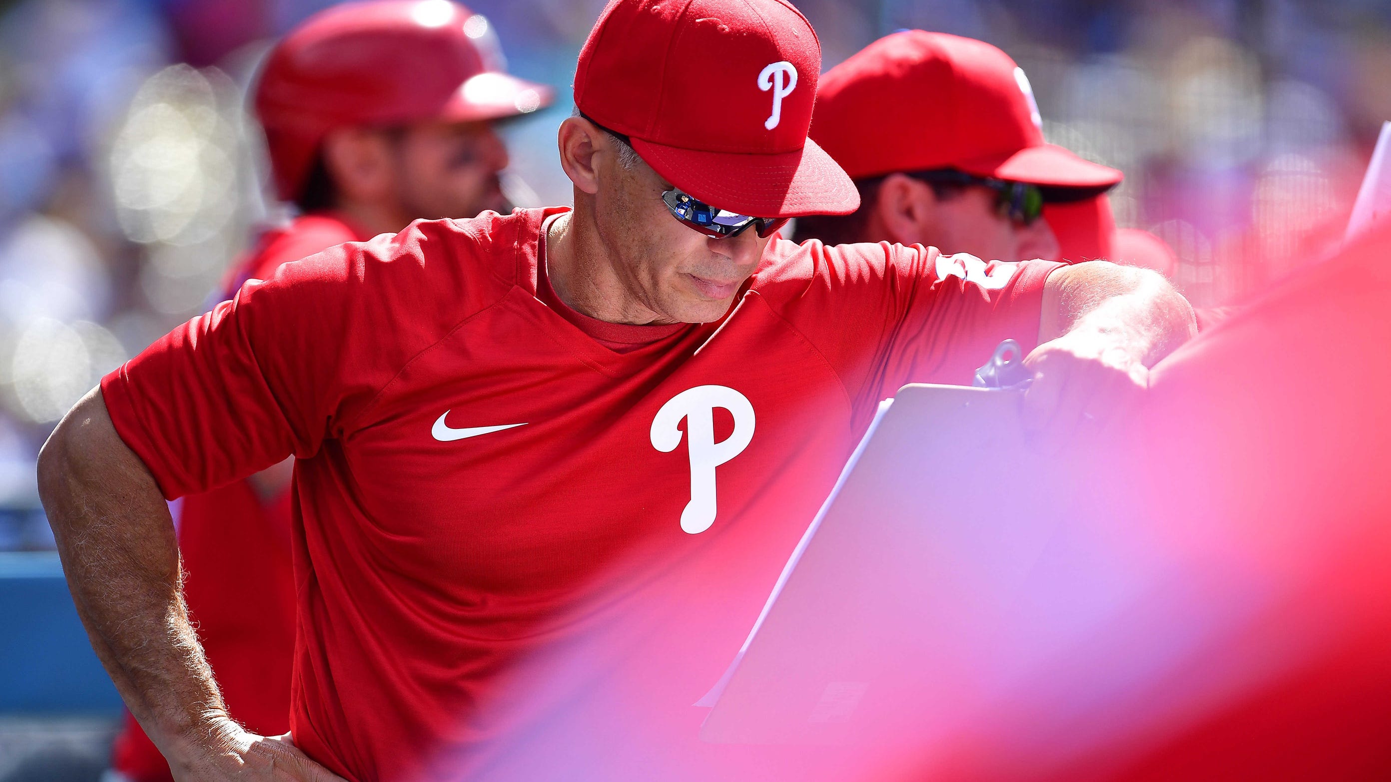 Phillies are way behind the Mets, but manager Joe Girardi not worried about job security