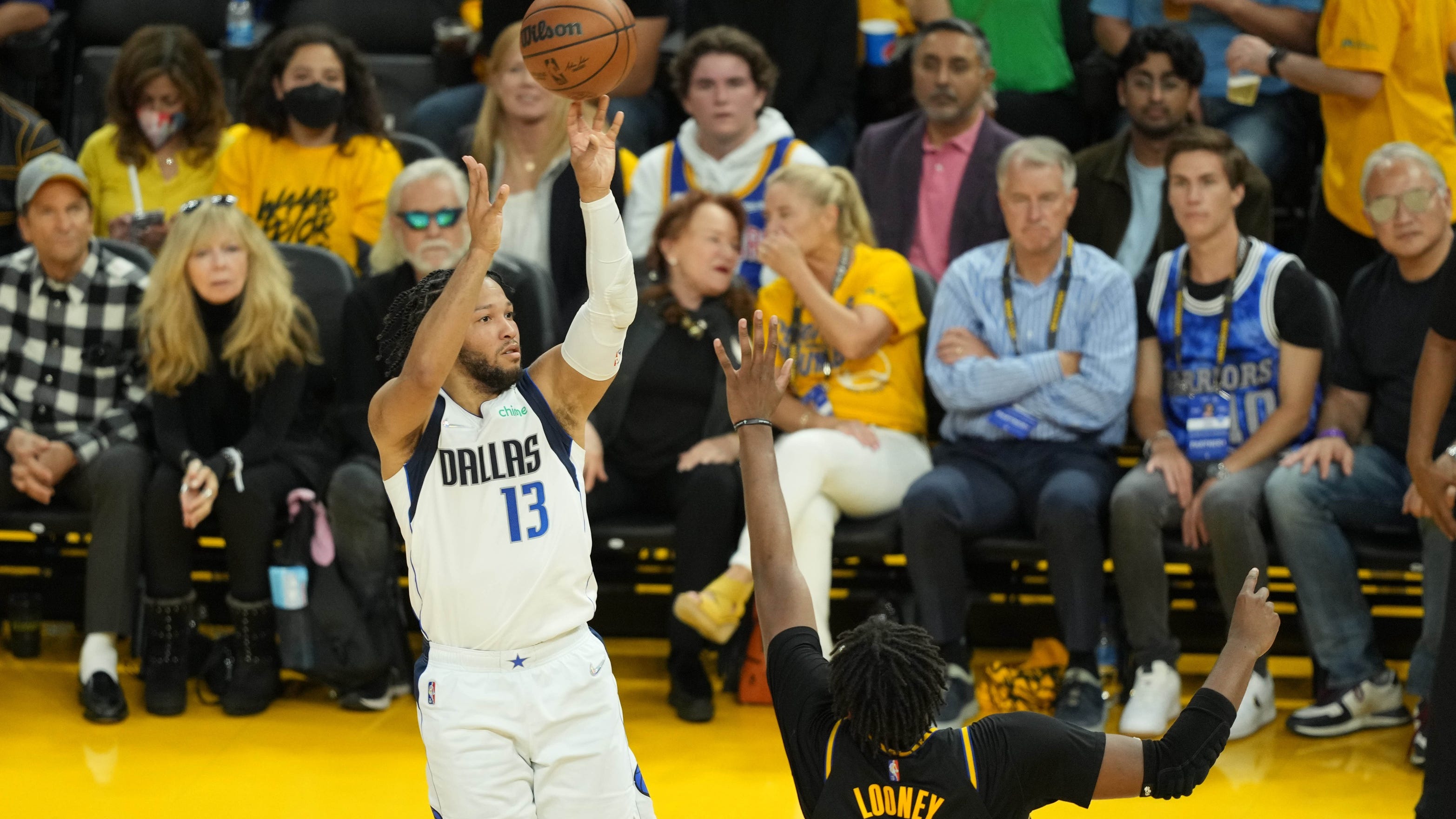 Mavs lived and died by the three in Game 1 blowout loss to Warriors