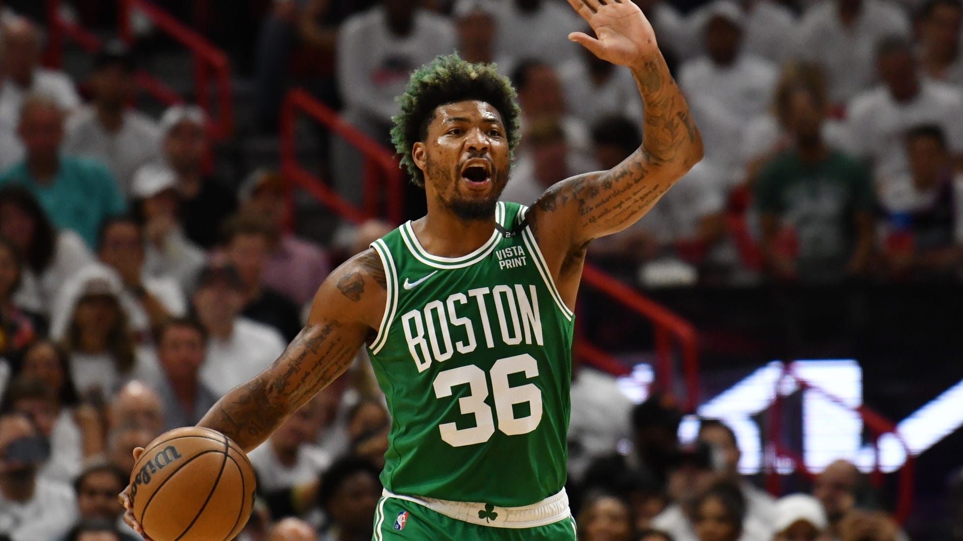 Red Sox show Celtics some love, Marcus Smart returns favor