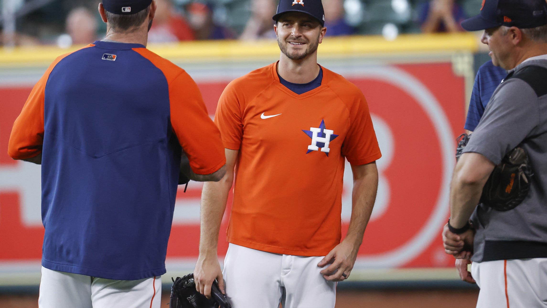 Astros' Odorizzi throws bullpen eight days after injury