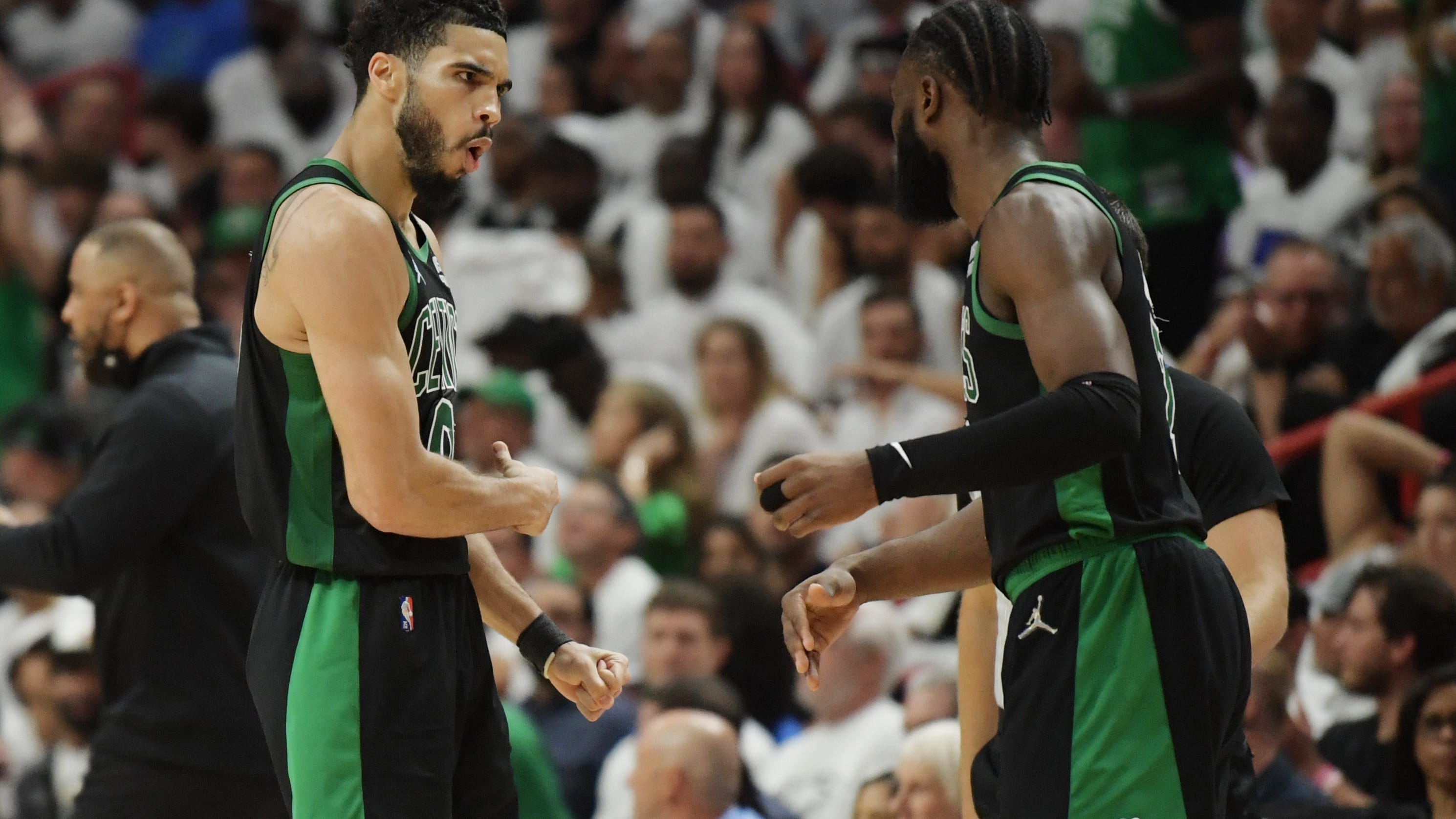 The Media Column: Jayson Tatum and Jaylen Brown are on the ultimate 'F-U Tour'