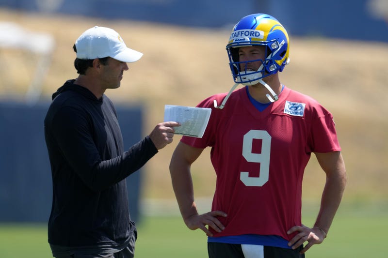 Zac Robinson with Matt Stafford