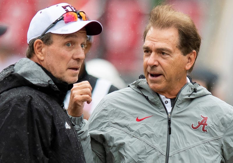 Texas A&M coach Jimbo Fisher blasted Alabama's Nick Saban