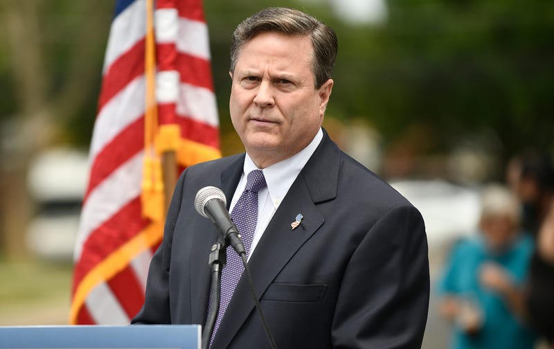 Donald Norcross speaks during a press conference in June 2021.