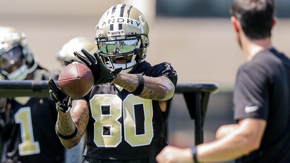 Jarvis Landry comes out hot in Saints practice debut: 'I'm always gonna be me'