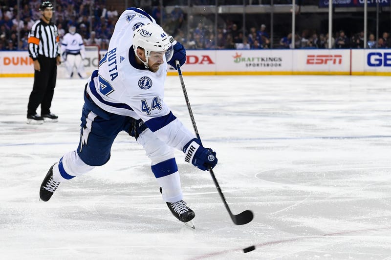 Jan Rutta with the Lightning