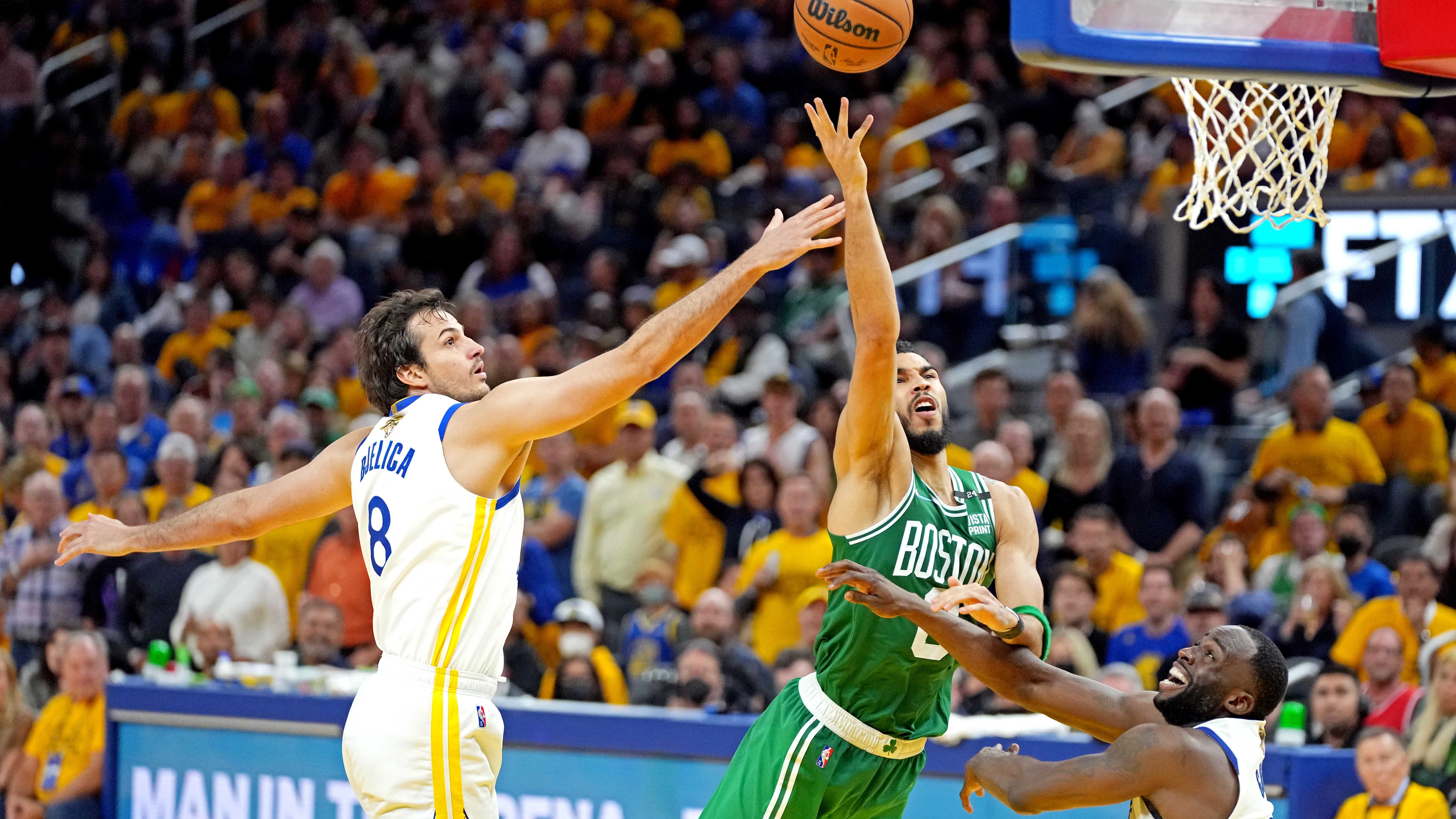 Celtics accomplish goal, but Warriors even series