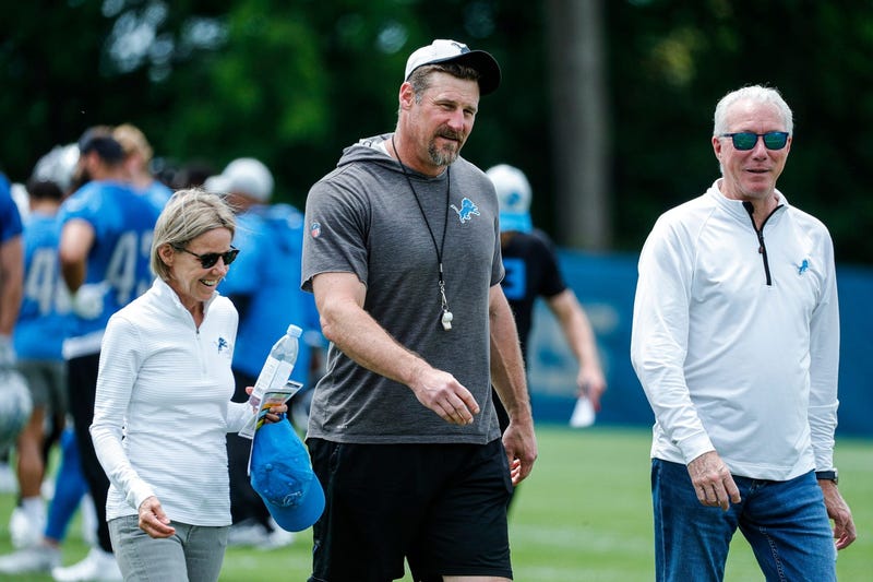 Sheila Ford Hamp, Dan Campbell, Rod Wood