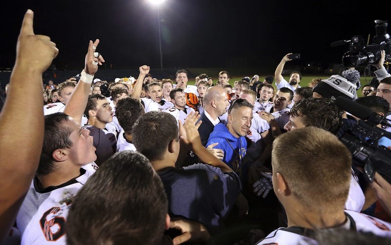 Bremerton High School assistant football coach Joe Kennedy