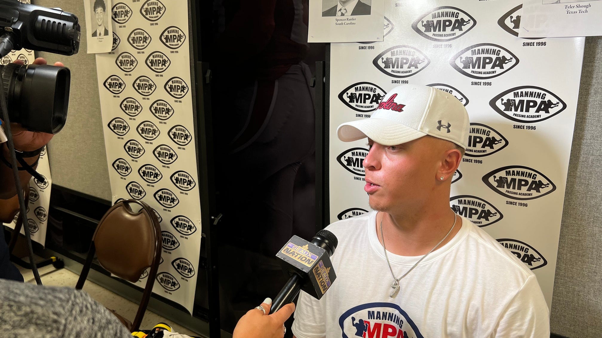 Listen: Spencer Rattler eager to build on relationship with Mannings as new Saints QB