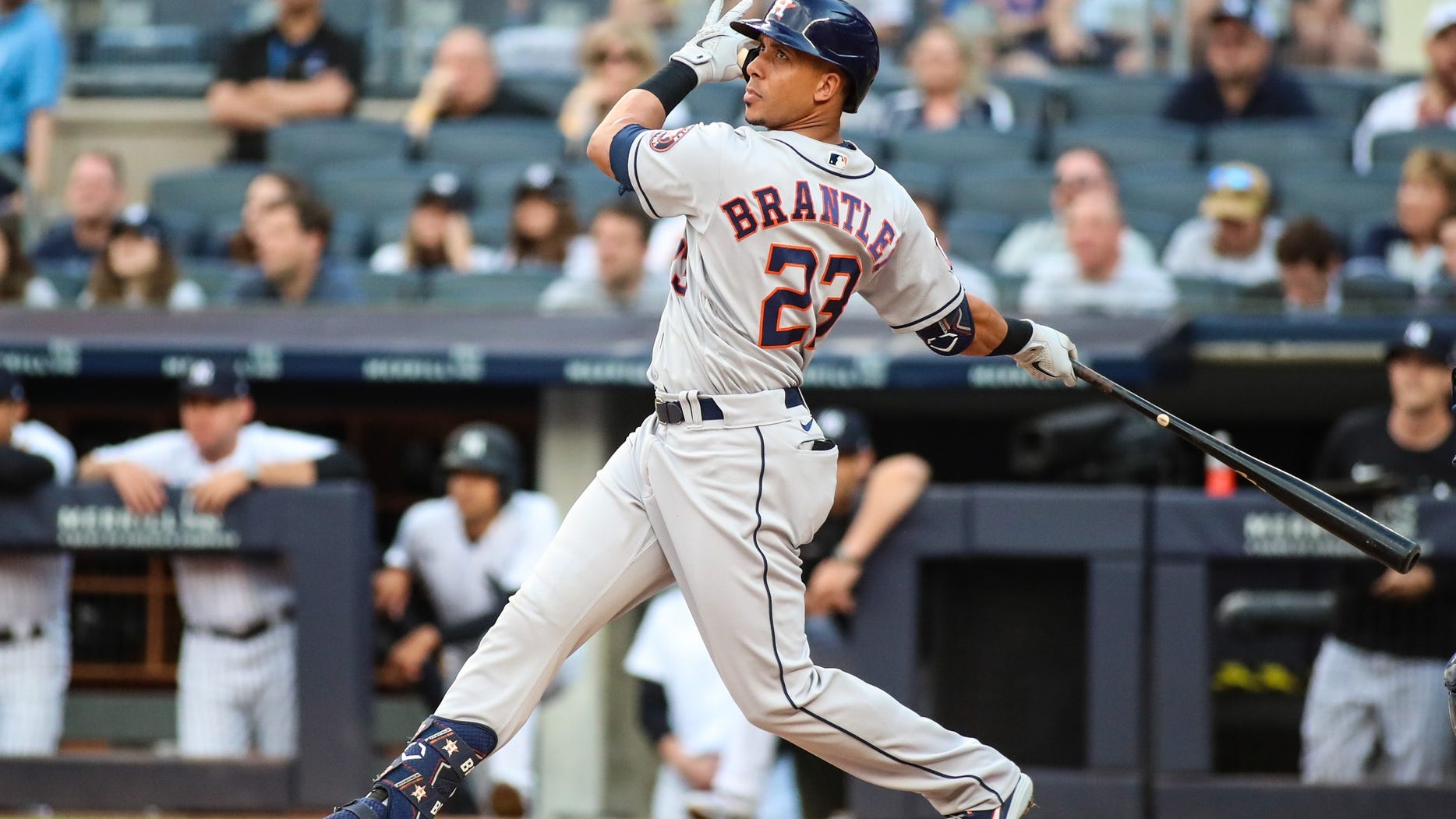 Astros' Michael Brantley undergoes season-ending shoulder surgery