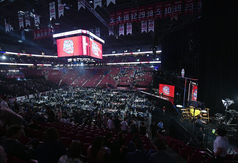 NHL Draft arena wide shot