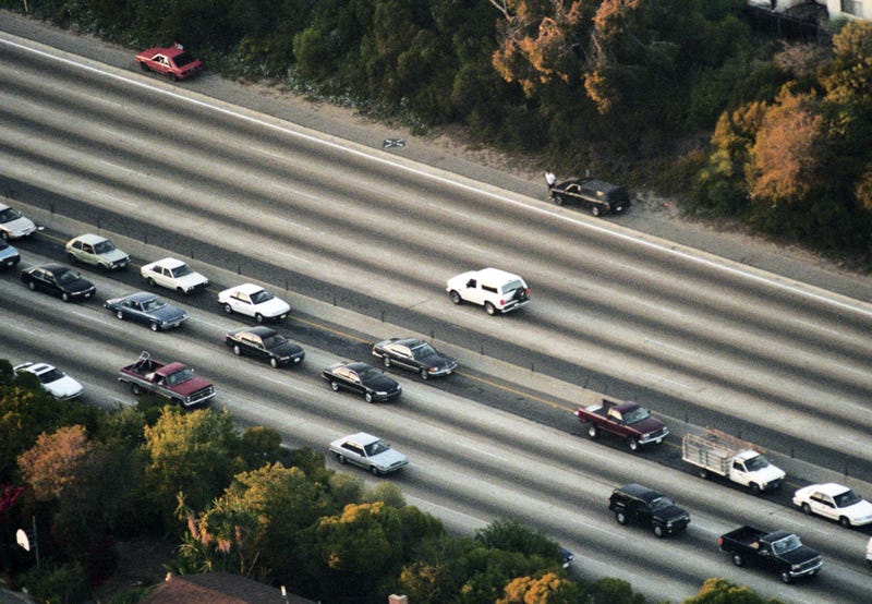 Slow Speed Chase Overnight From Avon To Westlake Ohio