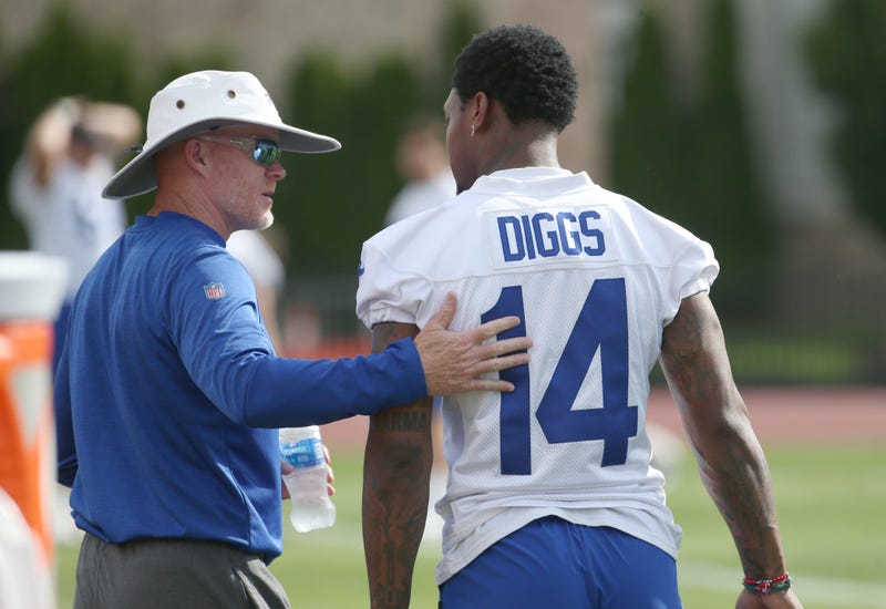 Sean McDermott and Stefon Diggs