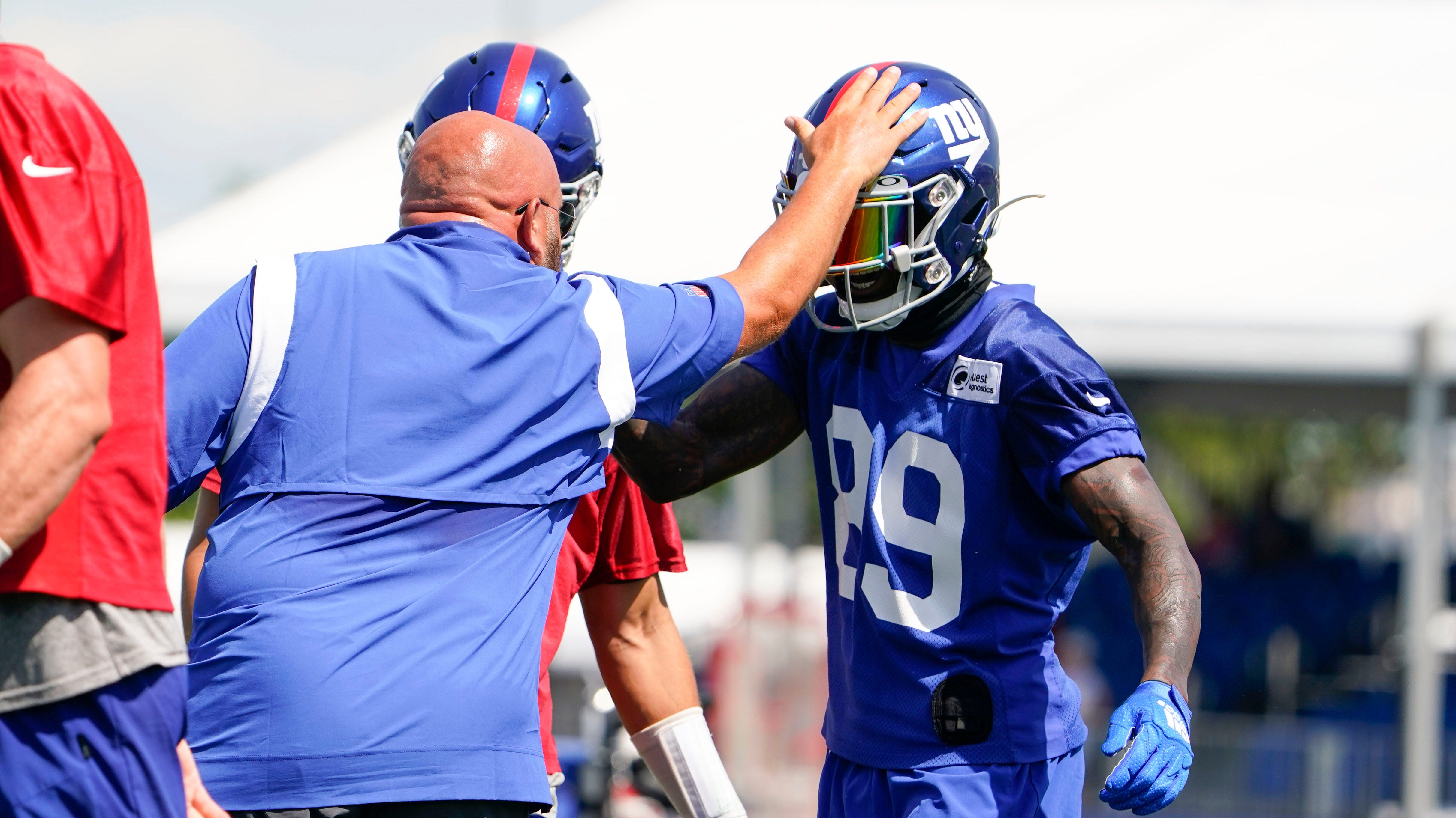 Brian Daboll impressed with what he's seen from Kadarius Toney so far