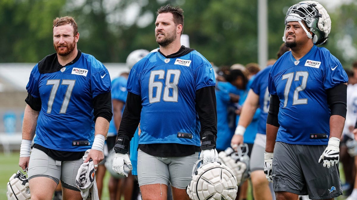 Lions' vaunted O-line aiming for 'top rushing attack in the league'