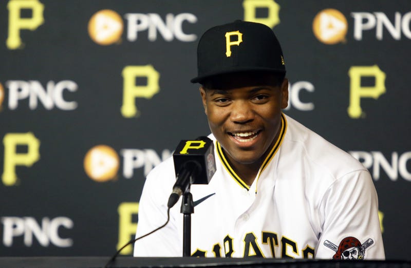 Termarr Johnson the Pittsburgh Pirates first round draft pick and fourth overall player drafted in the 2022 MLB Draft