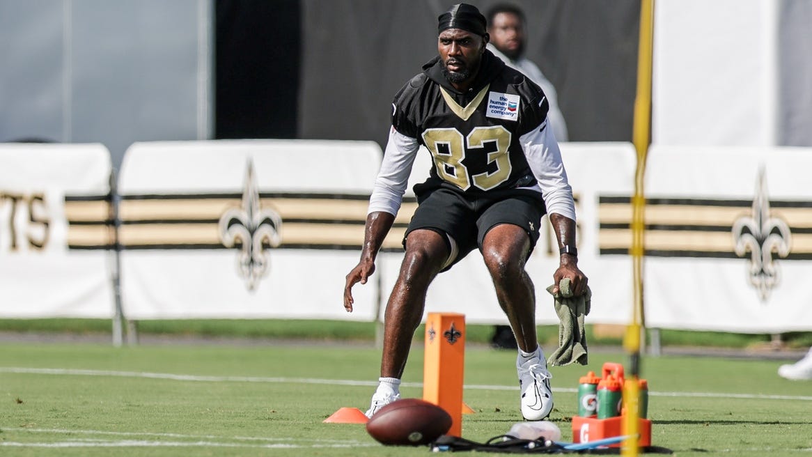 Saints camp Day 8 observations: Juwan Johnson highlights and zero fights