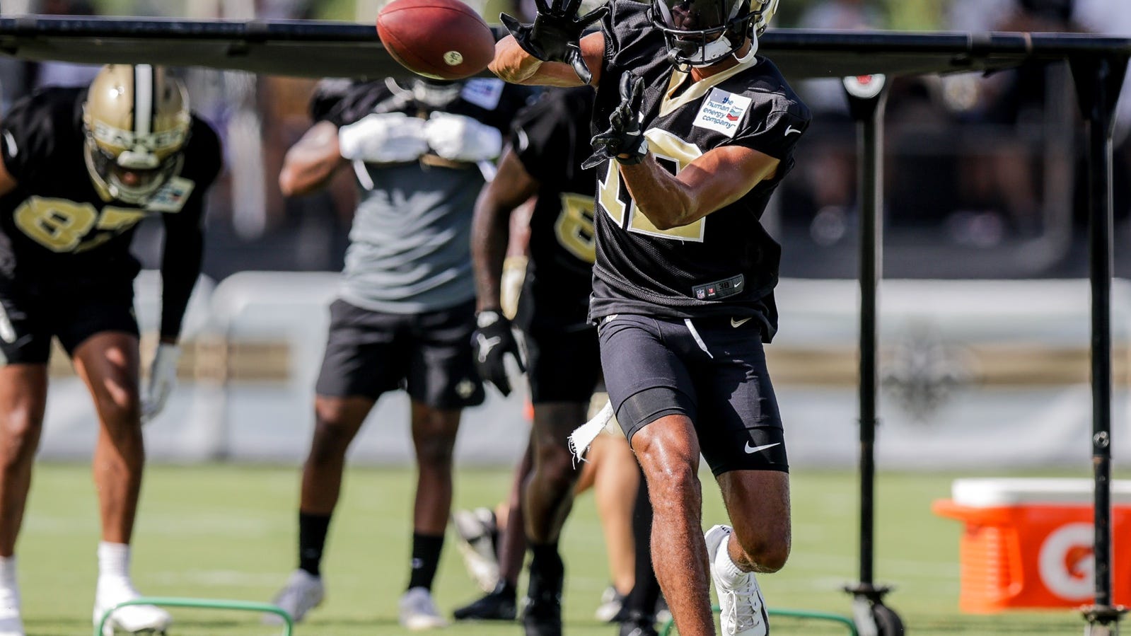 Takeaways from Saints final OTAs: Rattler's solid day, red jersey Olave stand out