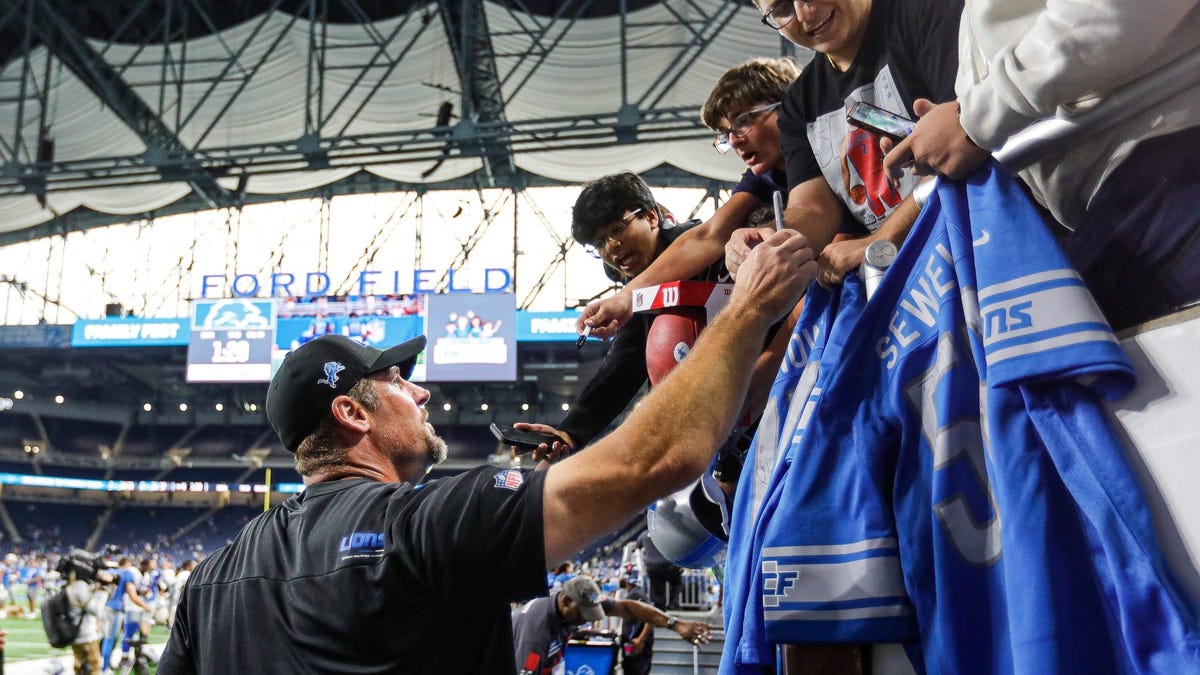 Campbell fired up for Week 1 sellout at Ford Field: "Going to be electric"
