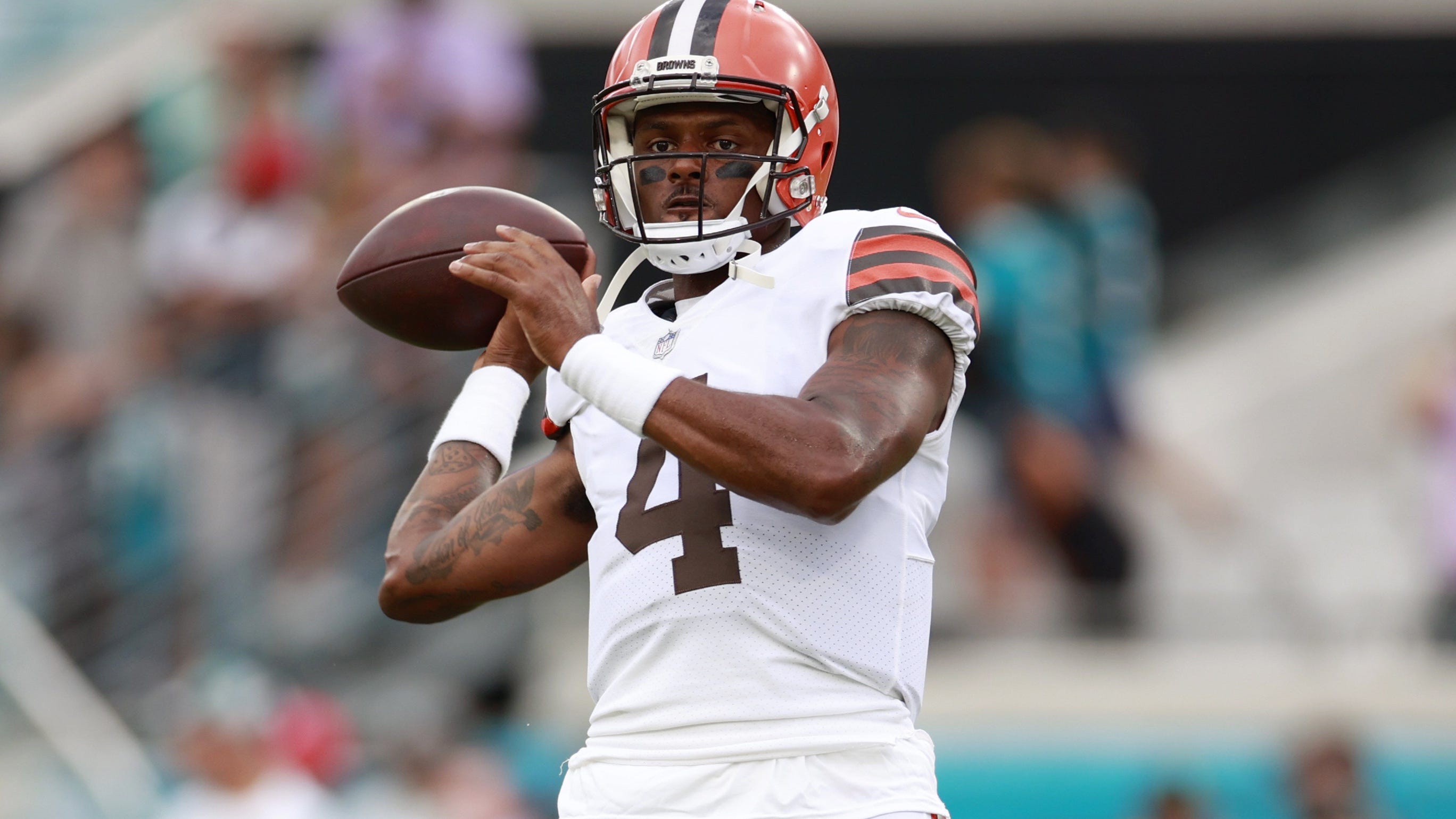 Mary Kay Cabot: Watson showing elite skill set in camp despite debut; Garoppolo interest not front burner