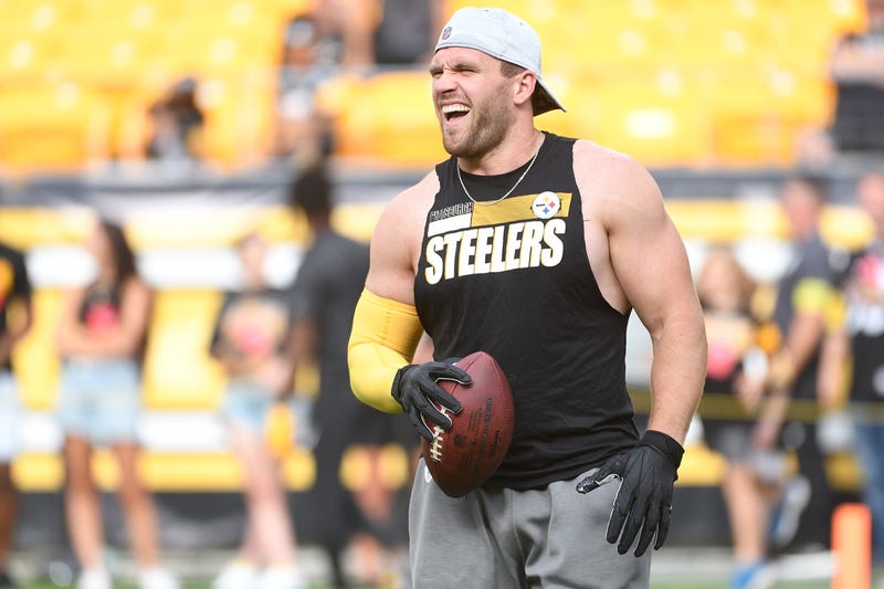 TJ Watt happy in warmups