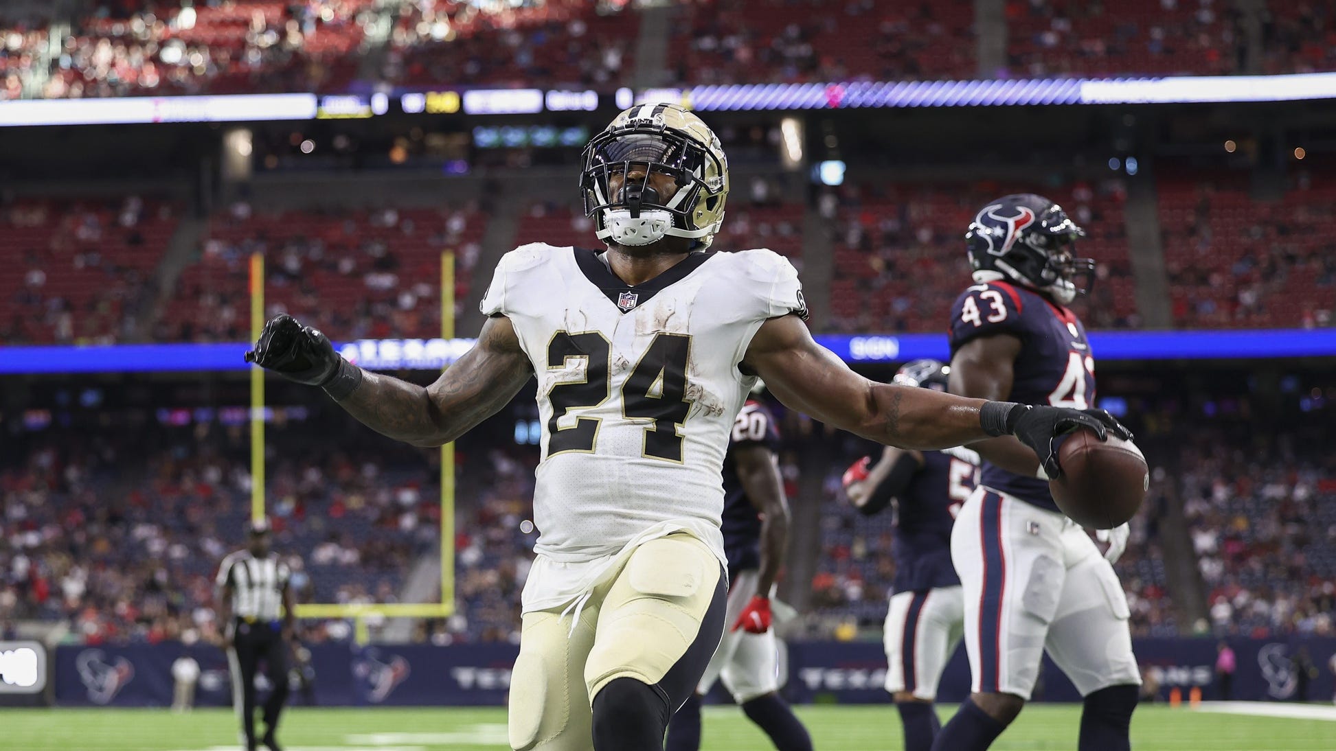 Saints release longtime RB, special teams standout Dwayne Washington