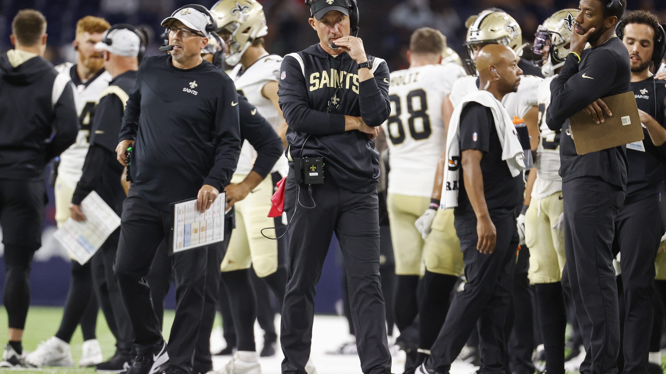 Drew Brees: The disappointing part is Saints 'aren't a 4-9 team, but they're 4-9.'