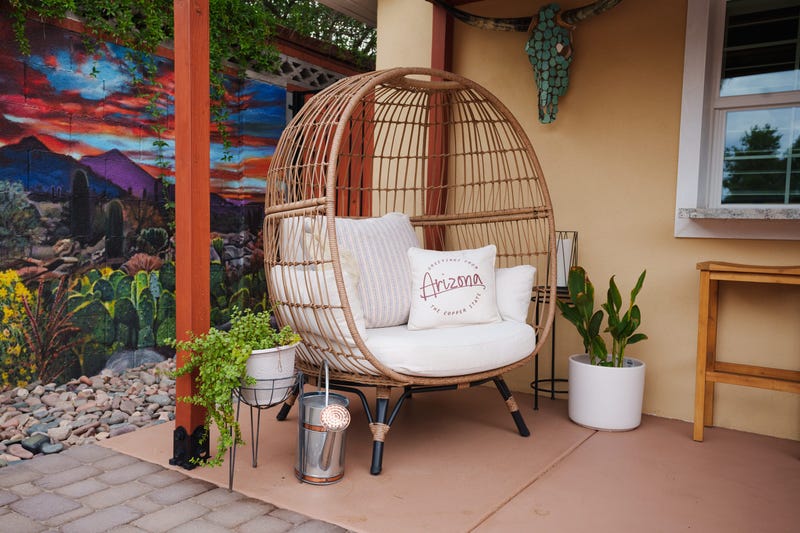 A Phoenix home filled with-Arizona themed décor is ready for Airbnb guests to arrive.
