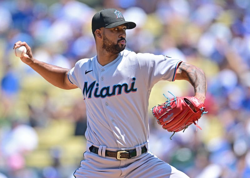 Sandy Alcantara is the reigning NL Cy Young Award winner.