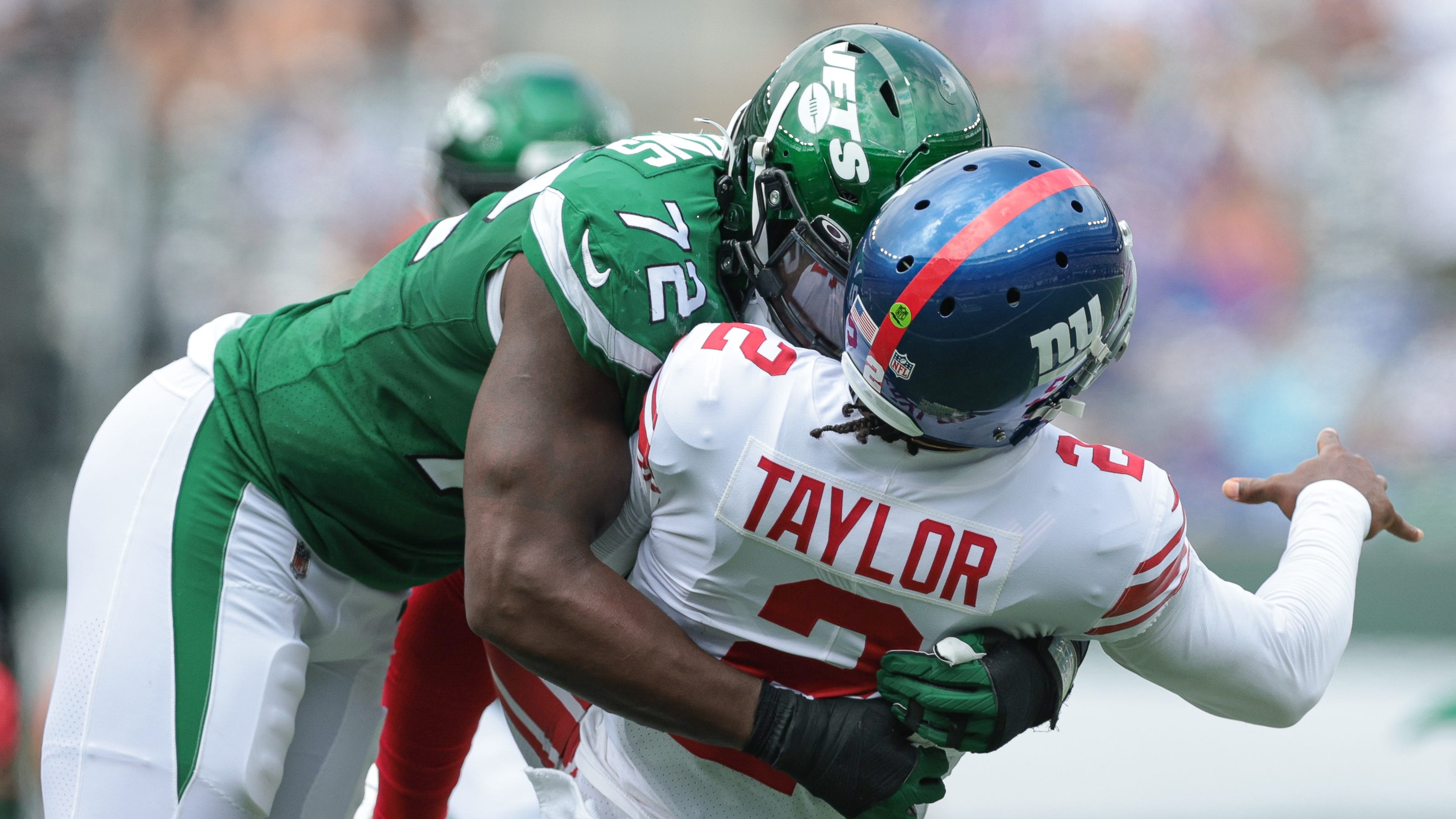 Giants lose Tyrod Taylor, Daniel Bellinger to injury in first half vs. Jets