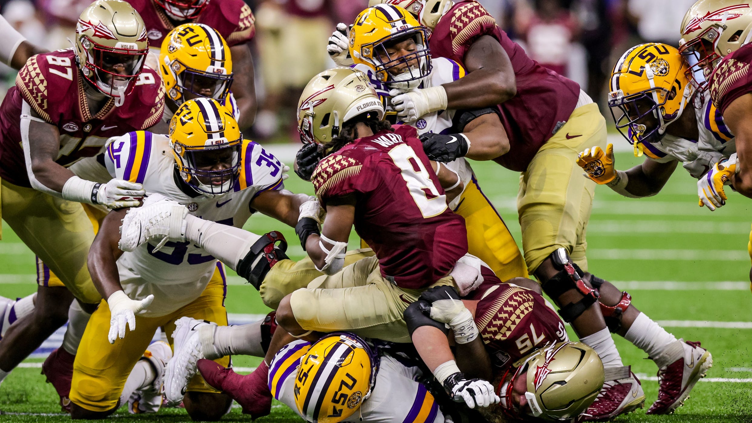 LSU vs Florida State big-play blog: Follow all the top moments from season-opener