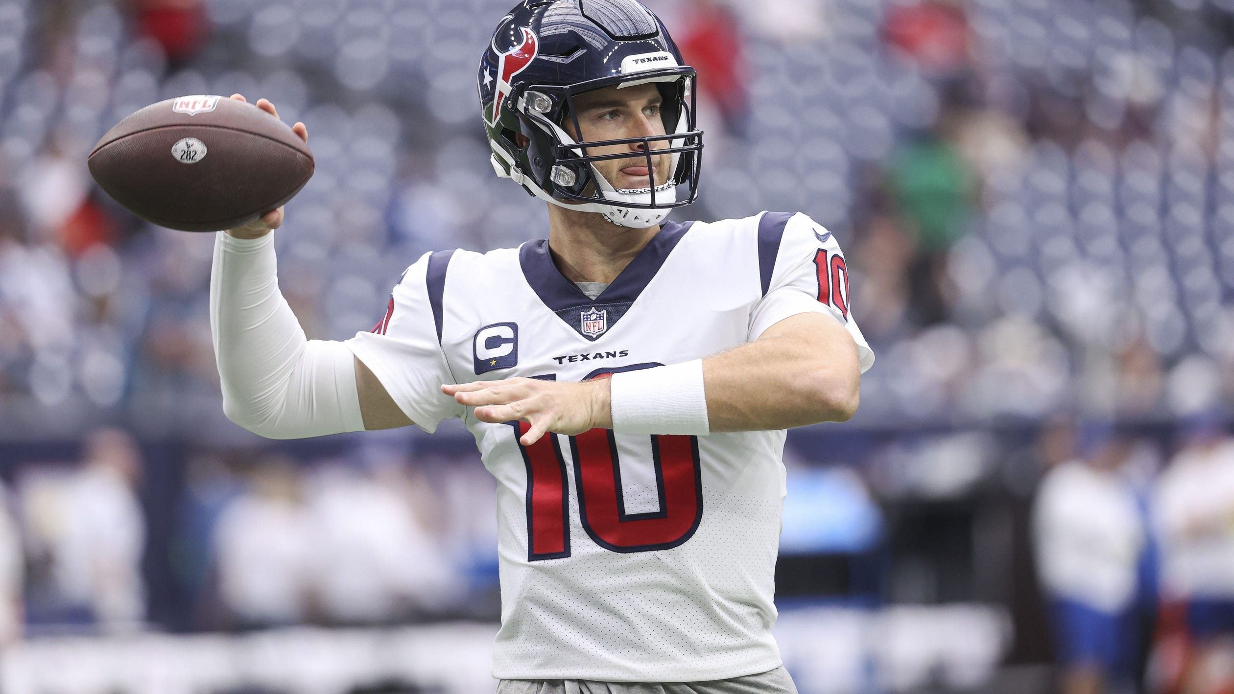 McClain: Davis Mills is a much different QB when Texans play at home