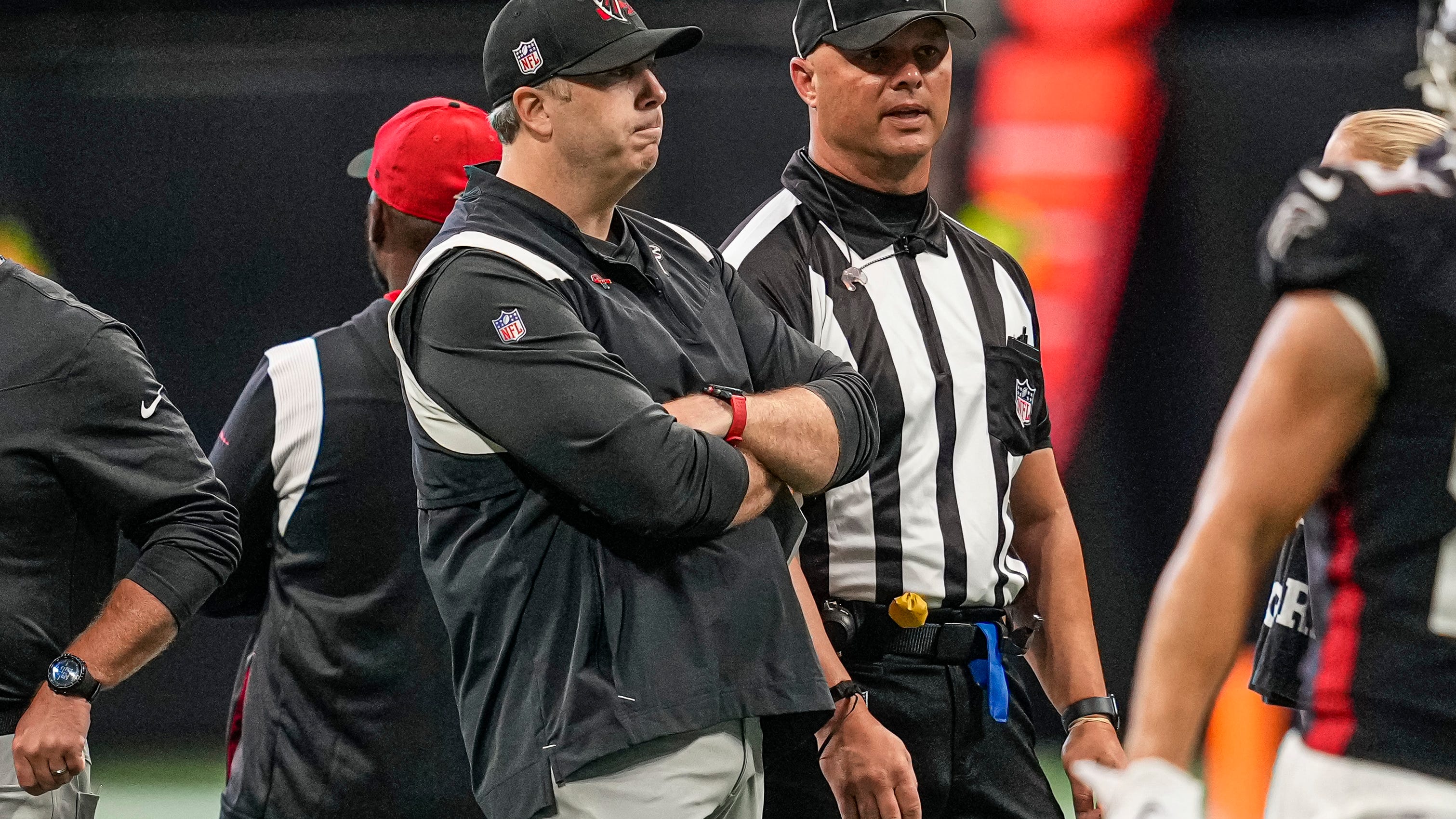 Arthur Smith testy with media after Falcons blown lead: 'Bury us again, we don’t care'