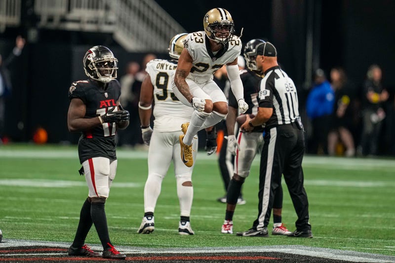 New Orleans Saints celebrate
