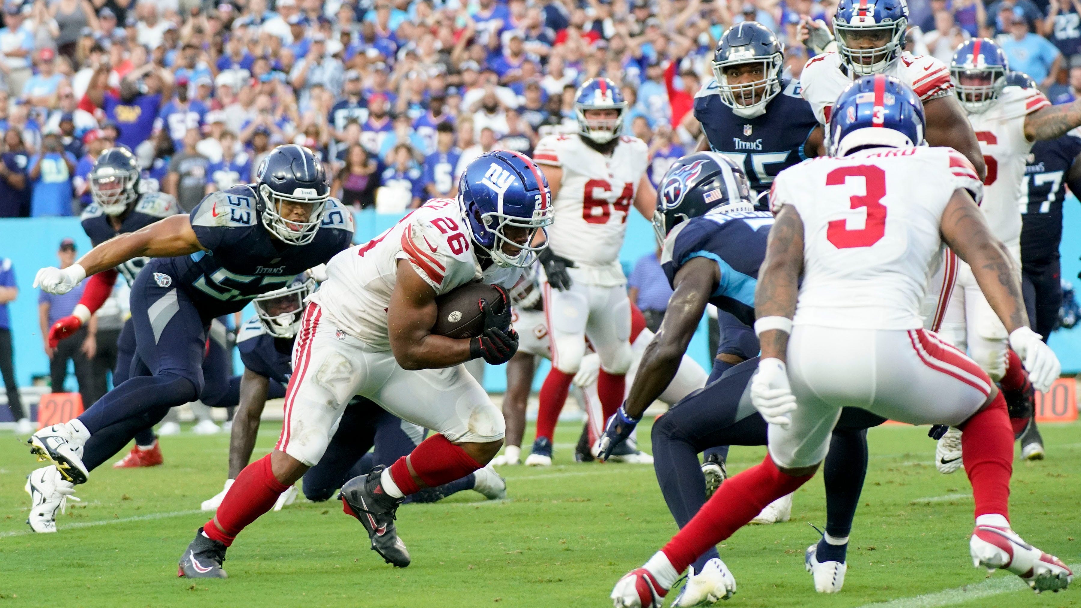 Saquon Barkley on fast track to silencing doubters - and plans to keep going