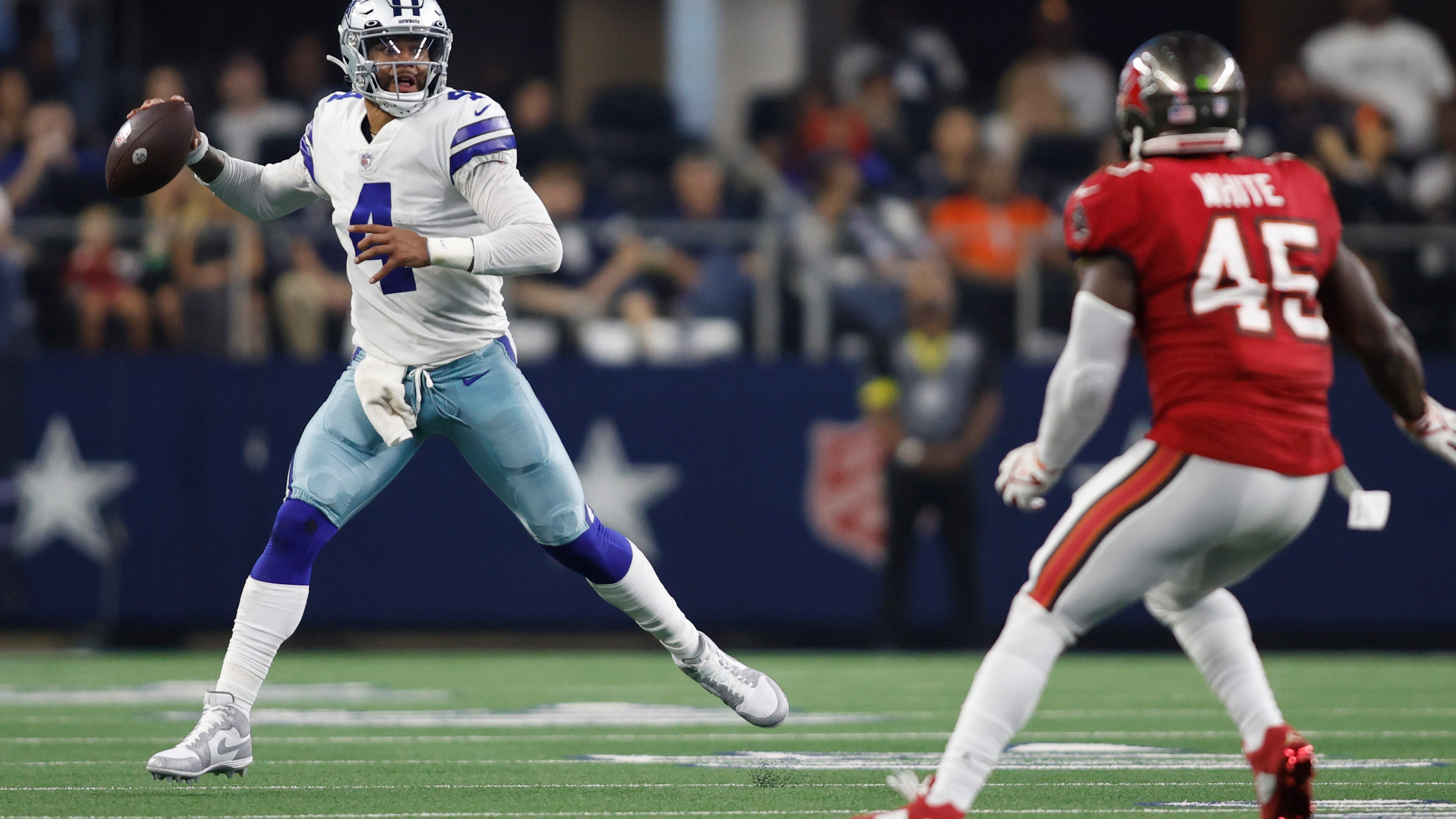 Dan Orlovsky LIVE at Radio Row defends his takes on Dak Prescott and much more!