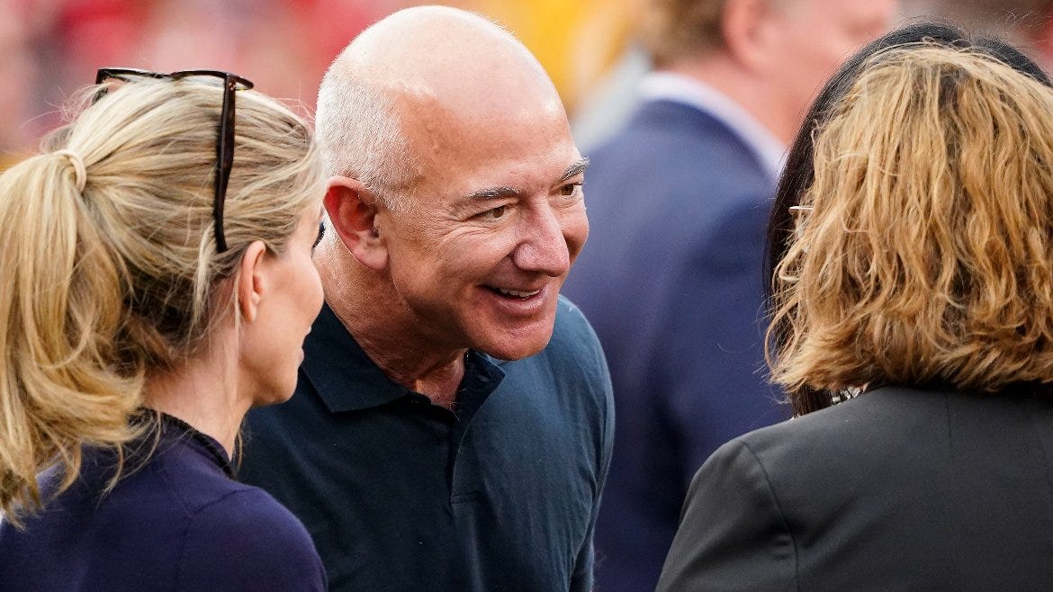 Jeff Bezos has not bid on Commanders, but is not out of running (report)