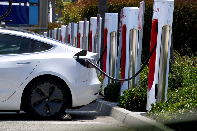 electric car charging station