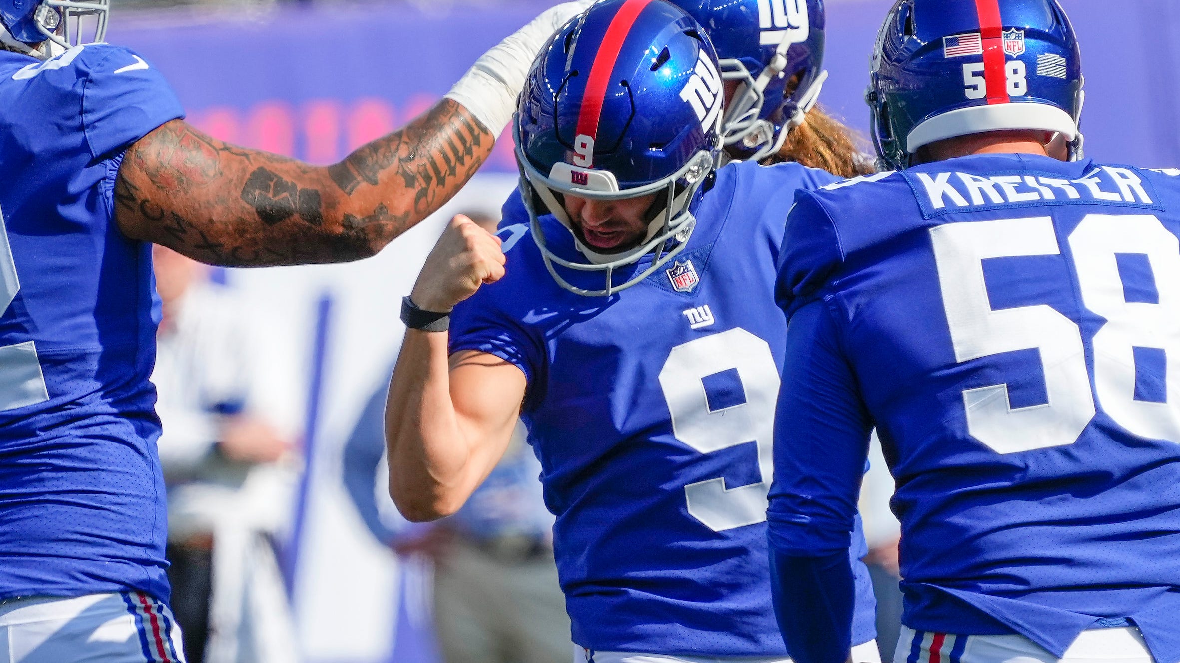 Graham Gano on two long field goals: 'I'm thankful they had the faith in me'