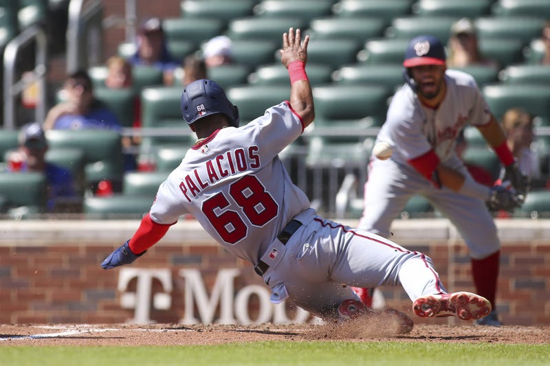 Josh Palacios sliding
