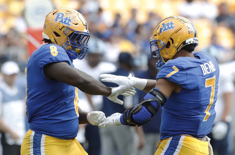 Calijah Kancey and SirVocea Dennis at Pitt