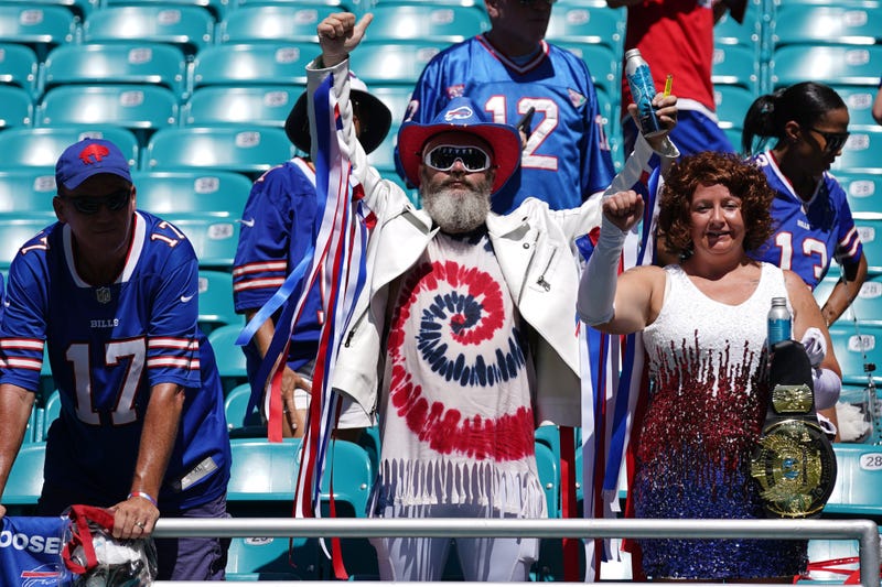 Bills fans in Miami