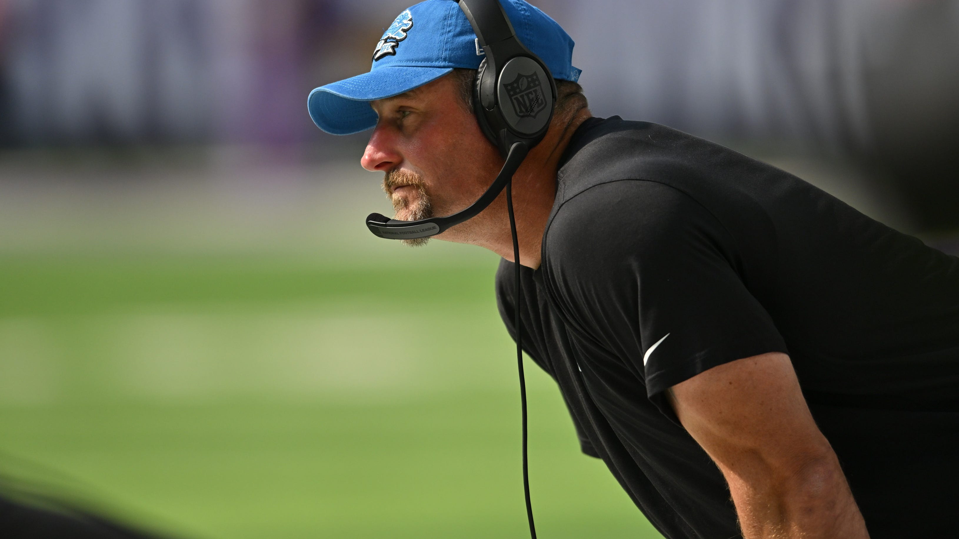 Bryan Broaddus scouts the Detroit Lions