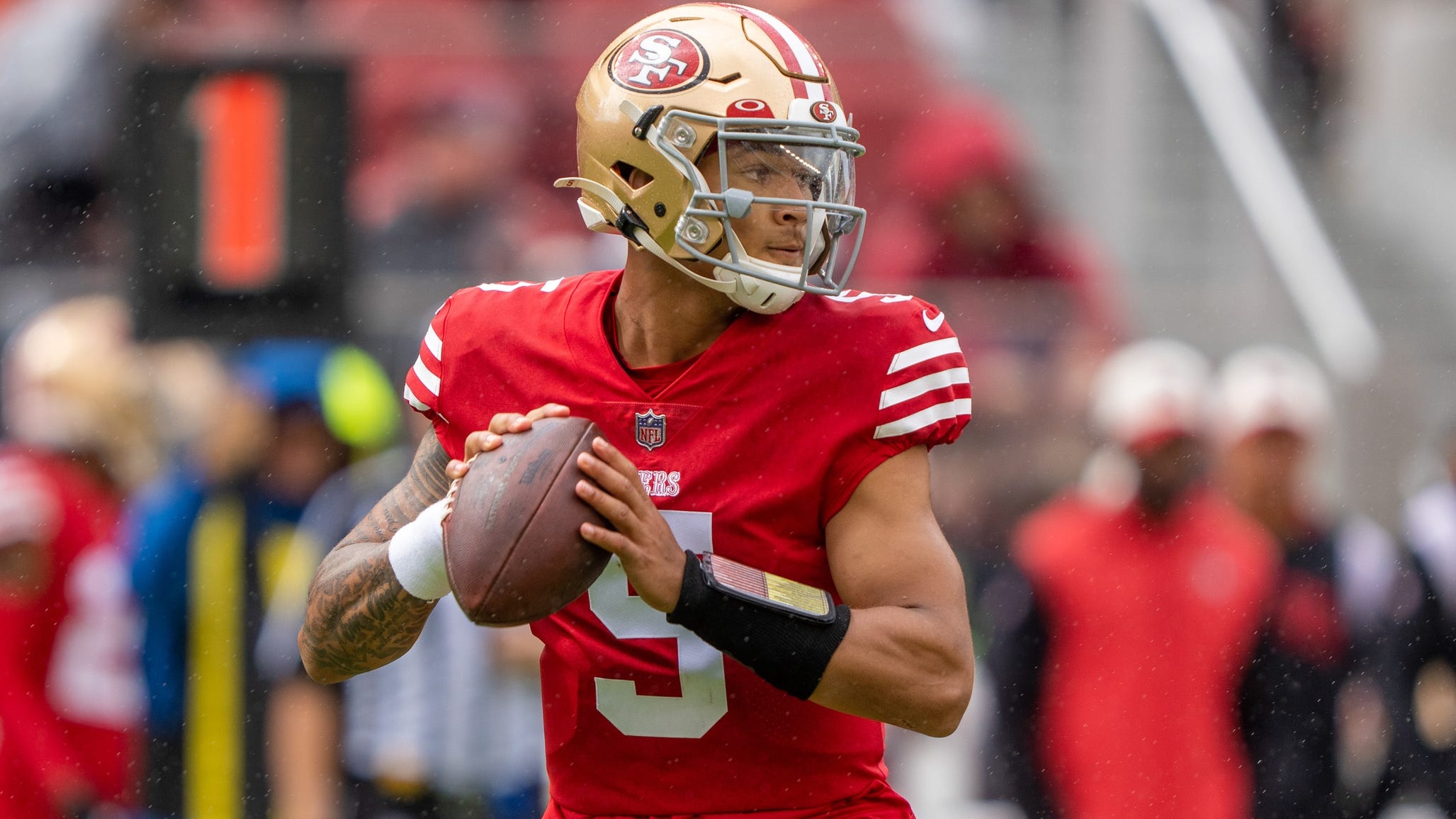 49ers WebZone 'No Huddle' podcast: Trey Lance's trade market dried up; Niners' biggest strengths, weaknesses and x-factors