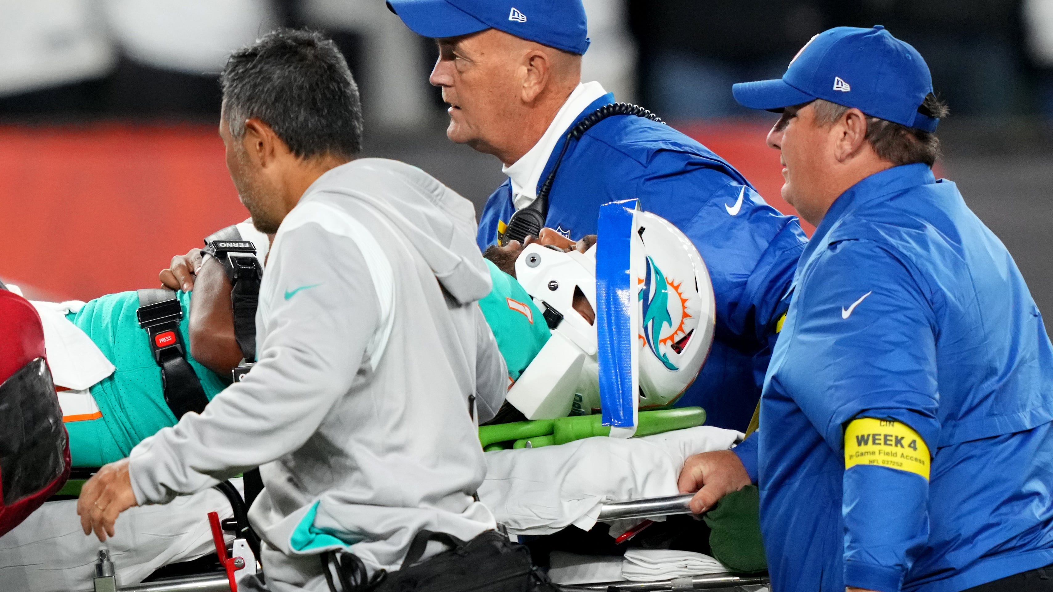 NFL, Dolphins crushed on social media after Tua's second concussion within a week