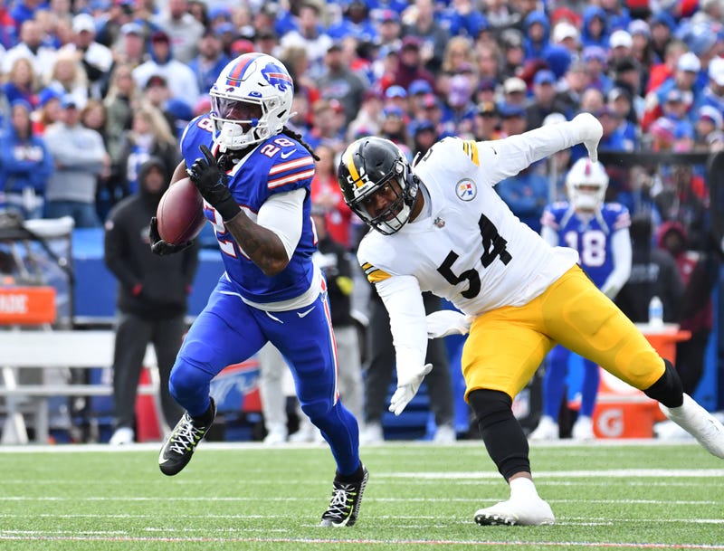 Bills run away from the Steelers
