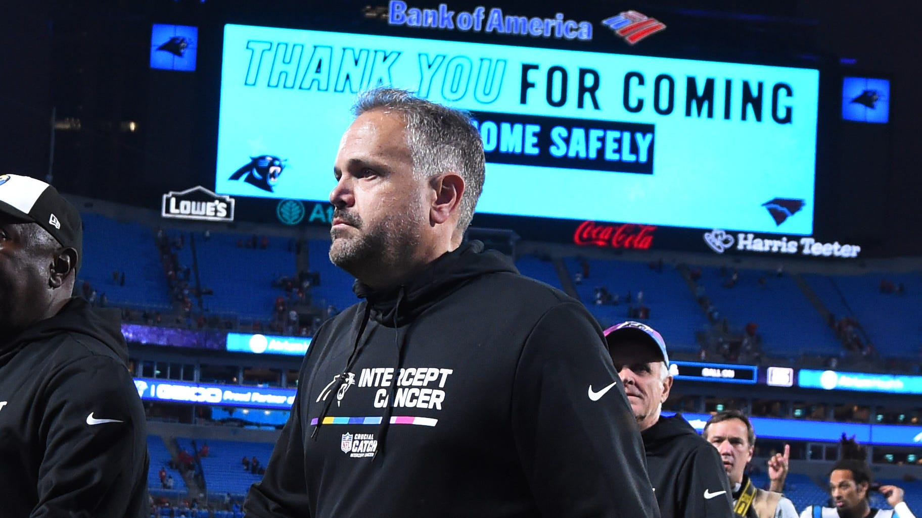 Did college football coaching landscape factor into Panthers firing Matt Rhule?